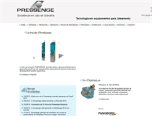 Tablet Screenshot of pressenge.com.br
